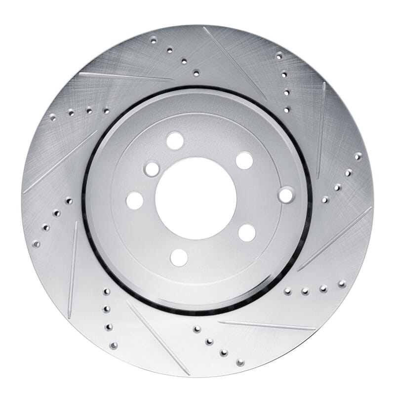 R1 Concepts — R1 10-12 Land Rover Range Rover Rear Right Drilled & Slotted Silver Brake Rotor
R1 Brake Rotor Drill