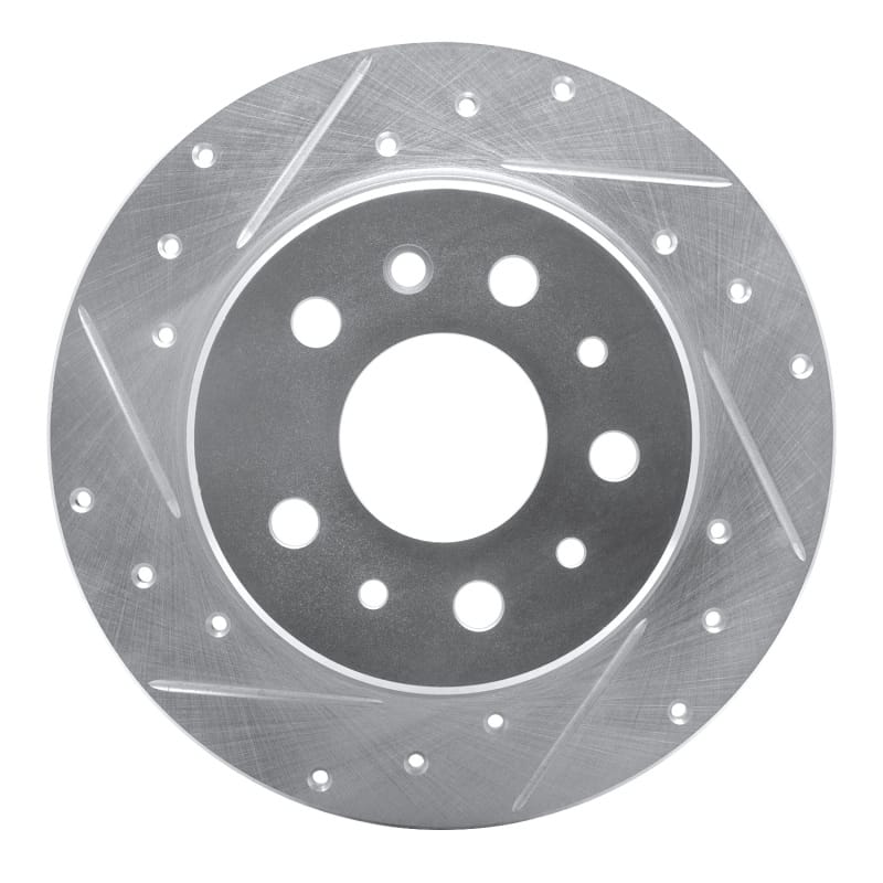R1 Concepts — R1 61-91 Mercedes-Benz 230 Rear Left Drilled & Slotted Silver Brake Rotor
R1 Brake Rotor Drill