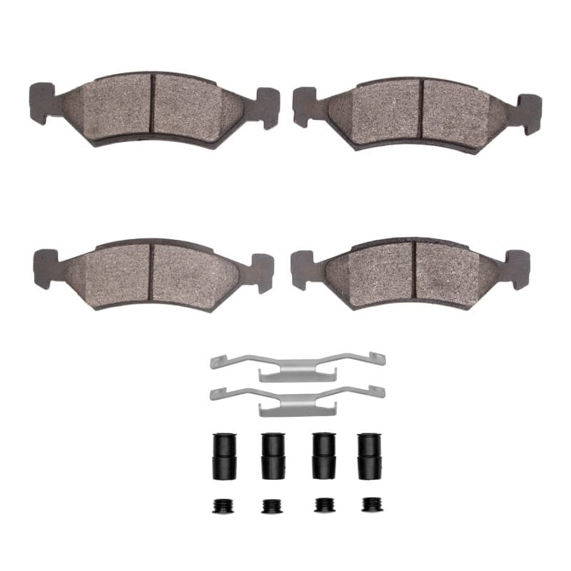 DFC — DFC 81-89 Chrysler LeBaron Front 5000 Advanced Semi Metallic Brake Pads and Hardware Kit
DFC Brake Pad Set