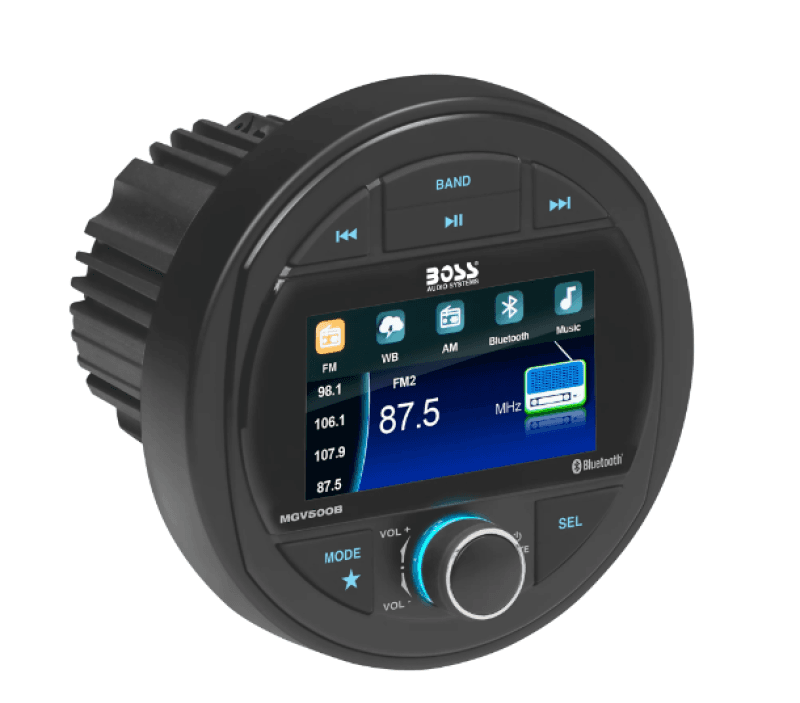 Boss Audio — Boss Audio Systems Marine Gauge Digital Media AM / FM Receiver