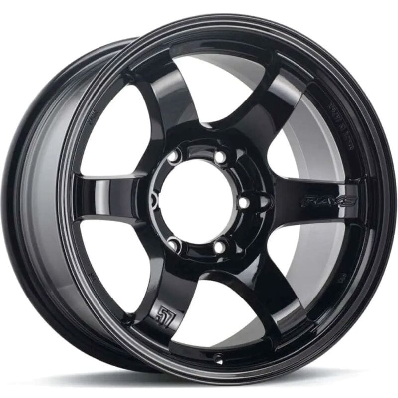 Gram Lights — Gram Lights 57DR-X 17X8.5 -10 6x139.7 Glossy Black