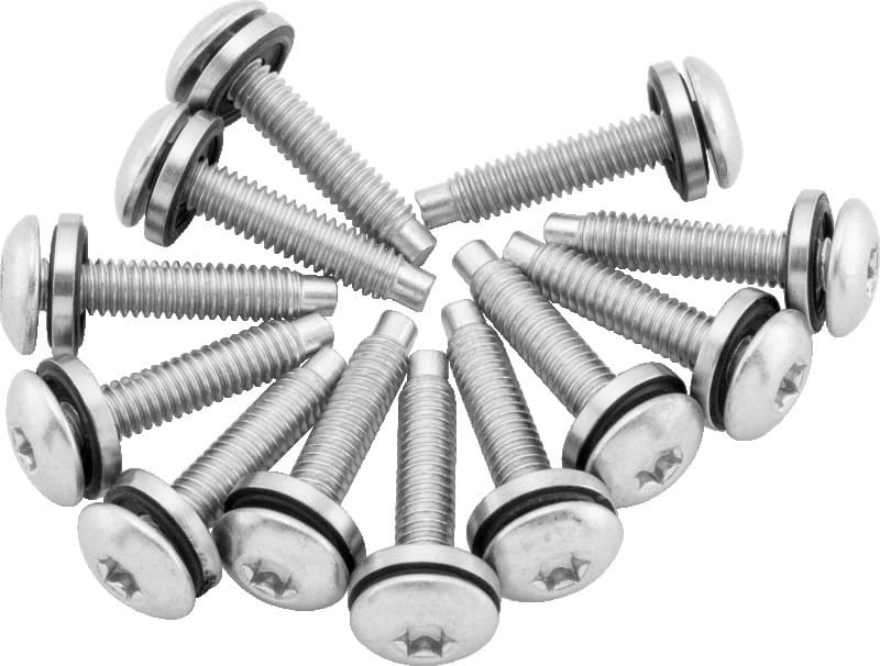 TwinPower — Twin Power 04-17 Dyna Models Fuel Pump Plate Screw Kit Replaces H-D 1331