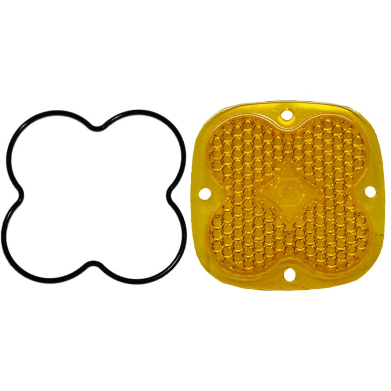 Baja Designs — Baja Designs Squadron Series Work/Scene Lens Kit - Amber