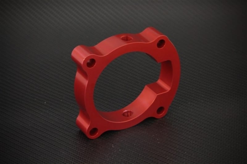 Torque Solution — Torque Solution Throttle Body Spacer (Red): Hyundai Genesis Coupe 2.0T 10-12