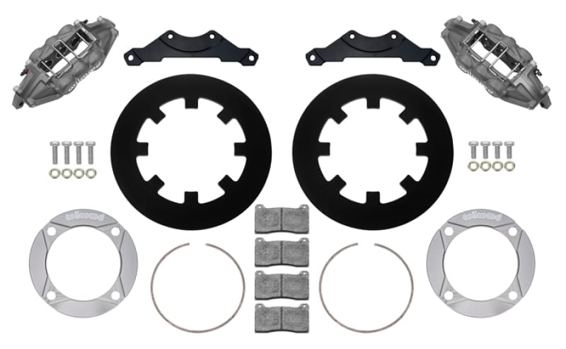 Wilwood — Wilwood 2014+ Polaris RZR XP 1000 Rear Kit 11.25in - Anodized