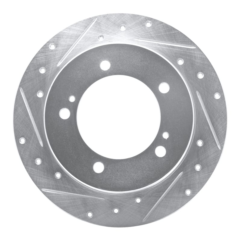 R1 Concepts — R1 83-98 Chevrolet Tracker Front Right Drilled & Slotted Silver Brake Rotor
R1 Brake Rotor Drill