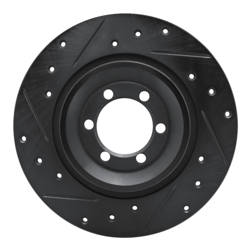 R1 Concepts — R1 81-89 Alfa Romeo Milano Rear Left Drilled & Slotted Black Brake Rotor
R1 Brake Rotor Drill