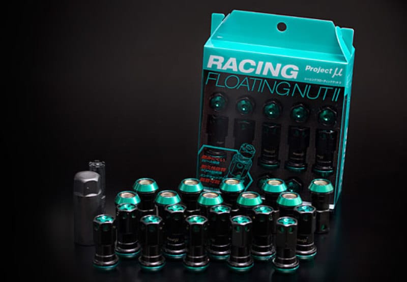 Project Mu — Project Mu Racing Floating Lug Nut II M12 x 1.5 - Black