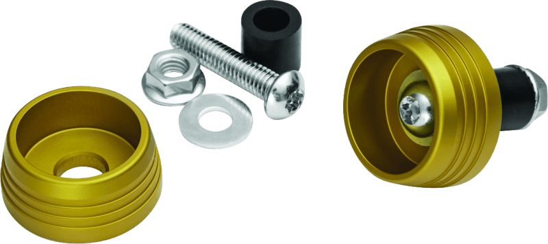 Kuryakyn — Kuryakyn Lodestar Axle Sliders Gold