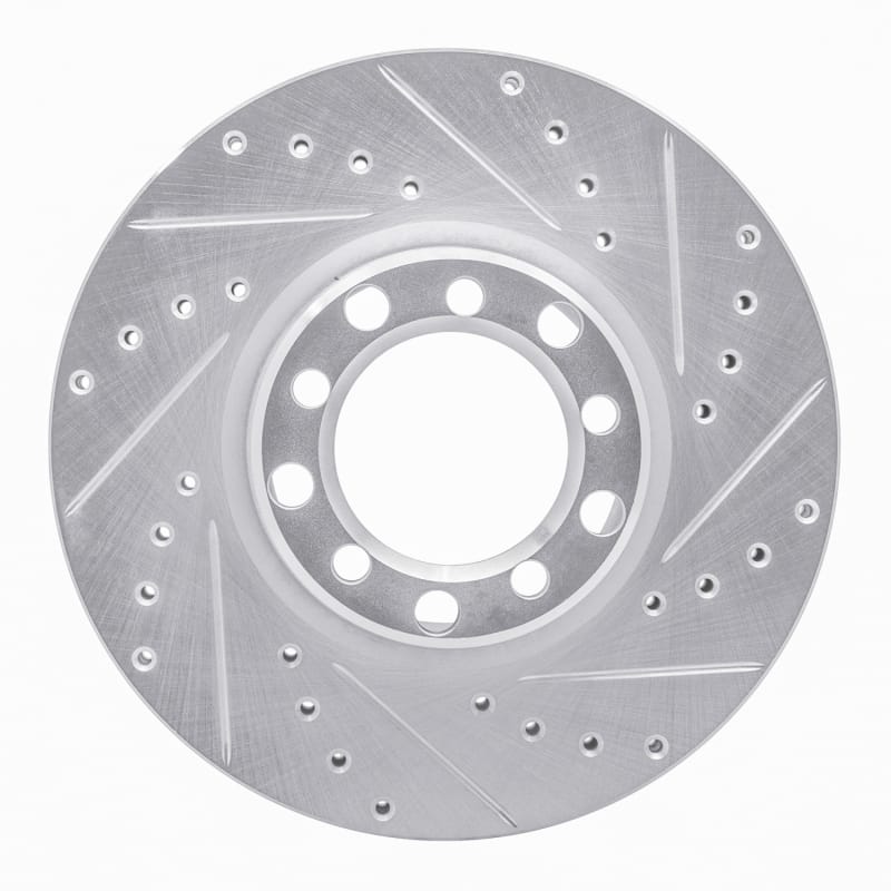 R1 Concepts — R1 82-85 Mercedes-Benz 380SEC Front Right Drilled & Slotted Silver Brake Rotor
R1 Brake Rotor Drill