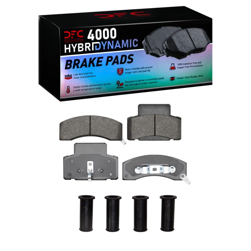 DFC — DFC 90-02 Chevrolet Express 3500 Front 4000 HybriDynamic Brake Pads and Hardware Kit
DFC Brake Pad Set