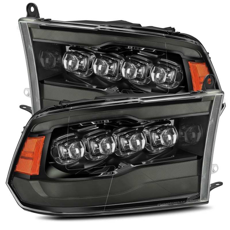 AlphaRex — AlphaRex 09-18 Dodge Ram 1500HD NOVA LED Projector Headlights Plank Style Design Alpha Black w/DRL
Projector Headlights