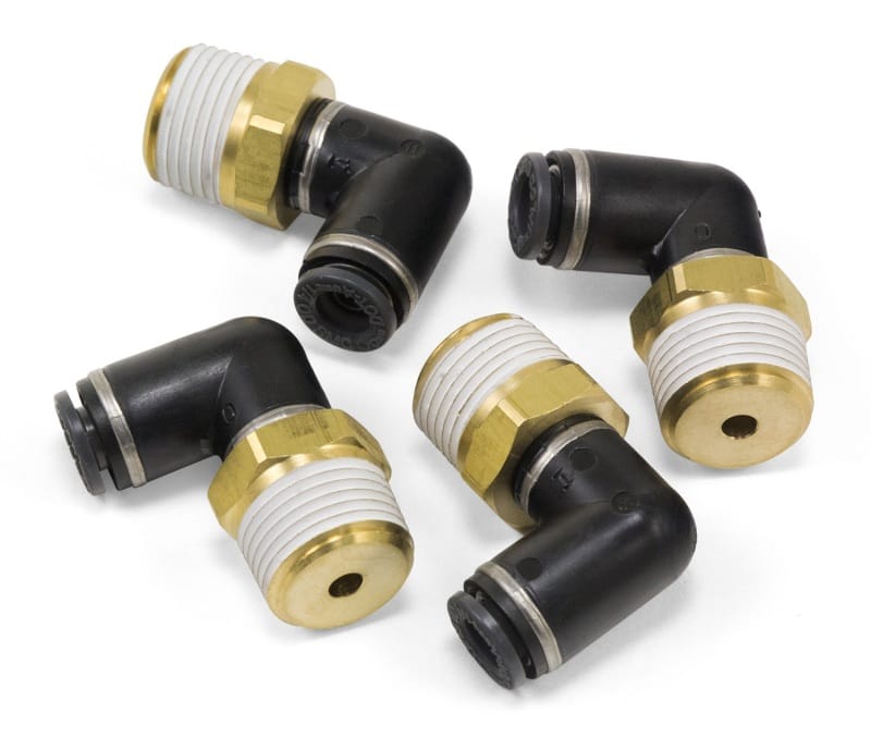 Air Lift — Air Lift Elbow Male - 3/8in MNPT X 1/4in PTC - DOC - SMC
Fitting