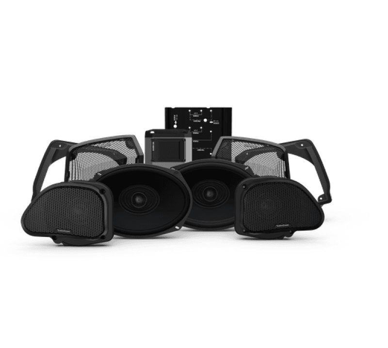 Rockford Fosgate — Rockford Fosgate 1998-2013 Harley-Davidson Road Glide Stage 3 Audio Kit