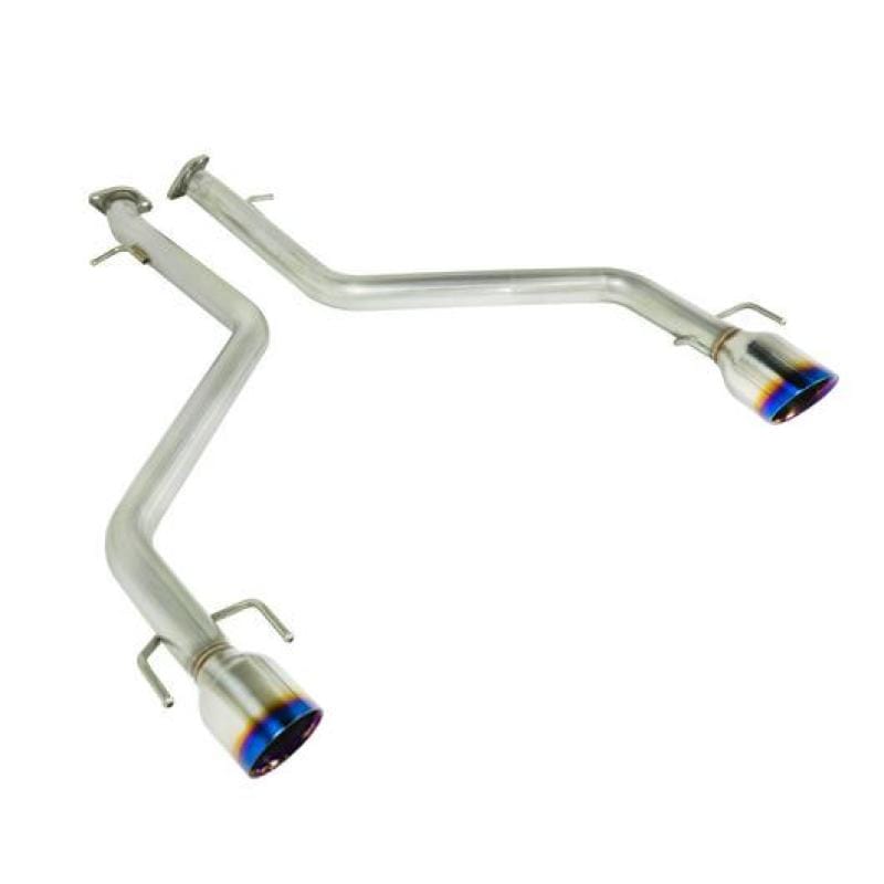 Remark — Remark 2021+ Lexus IS350 Axle Back Exhaust w/Burnt Double Wall Tip