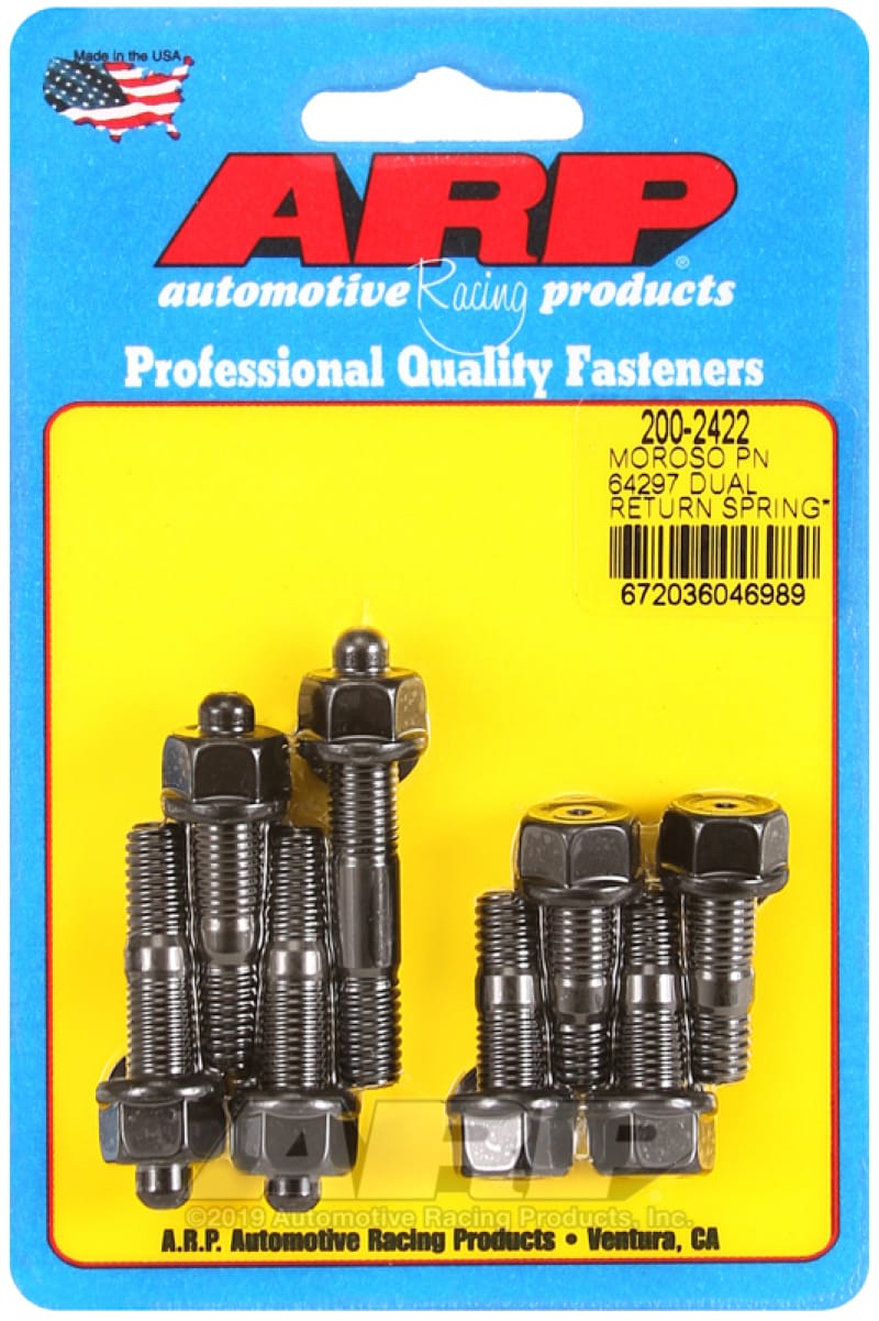 ARP — ARP Moroso 64927 Dual Return Spring w/ 2in Spacer Plate Carb Stud Kit