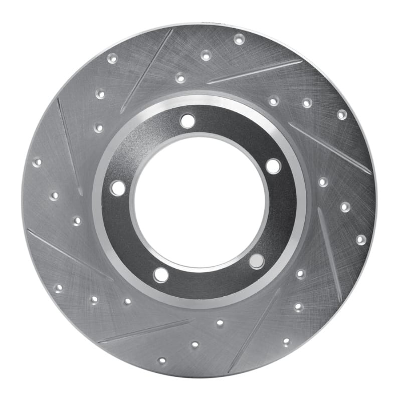 R1 Concepts — R1 74-99 Land Rover Discovery Front Left Drilled & Slotted Silver Brake Rotor
R1 Brake Rotor Drill