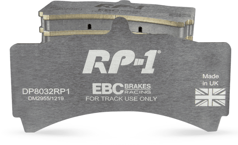 EBC — EBC Racing Alcon Mono4 Caliper RP-1 Race Front Brake Pads
Disc Brake Pad