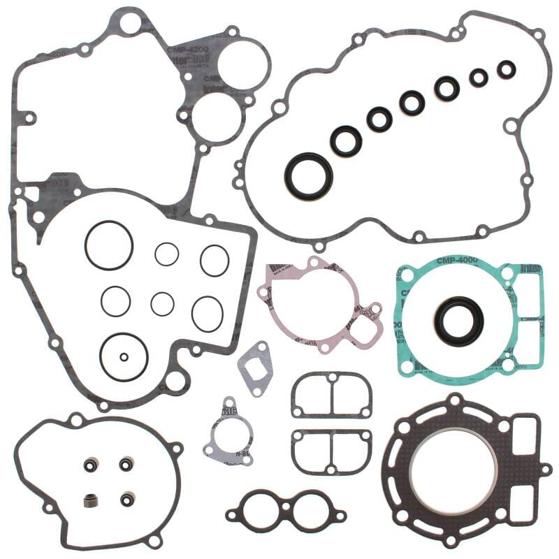 Vertex Pistons — Vertex Gaskets 02-05 KTM EXC-G 250 Racing Complete Gasket Kit w/ Oil Seals