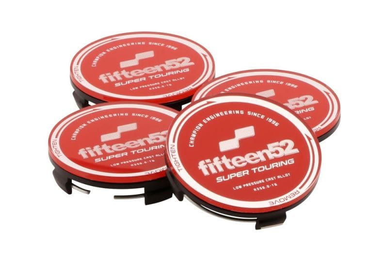 fifteen52 — fifteen52 Super Touring (Chicane/Podium) Center Cap Set of Four - Red/Chrome
fft52-ST-CAP-RED-SET