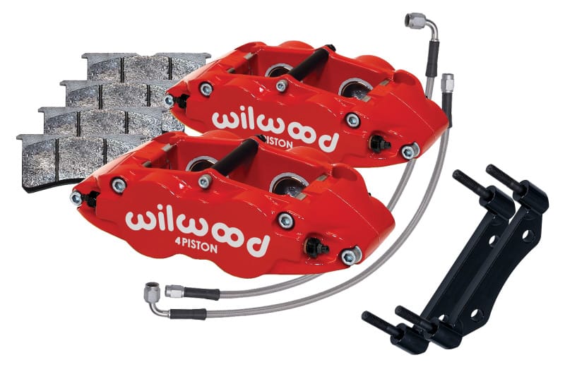 Wilwood — Wilwood 69-83 Porsche 911 Front Superlite Caliper Kit 3.5in MT - Red