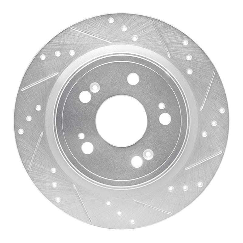 R1 Concepts — R1 14-20 Acura RLX Rear Right Drilled & Slotted Silver Brake Rotor
R1 Brake Rotor Drill
