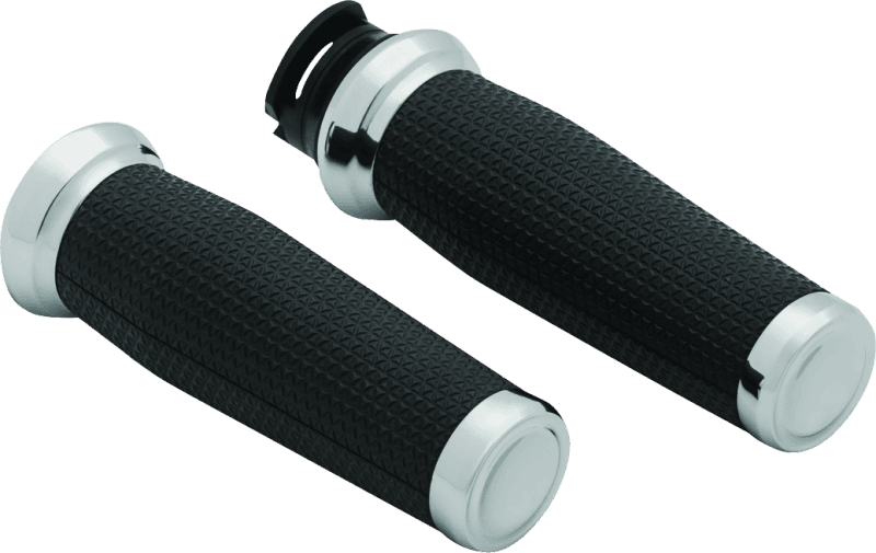 Kuryakyn — Kuryakyn Thresher Grips Scout Chrome