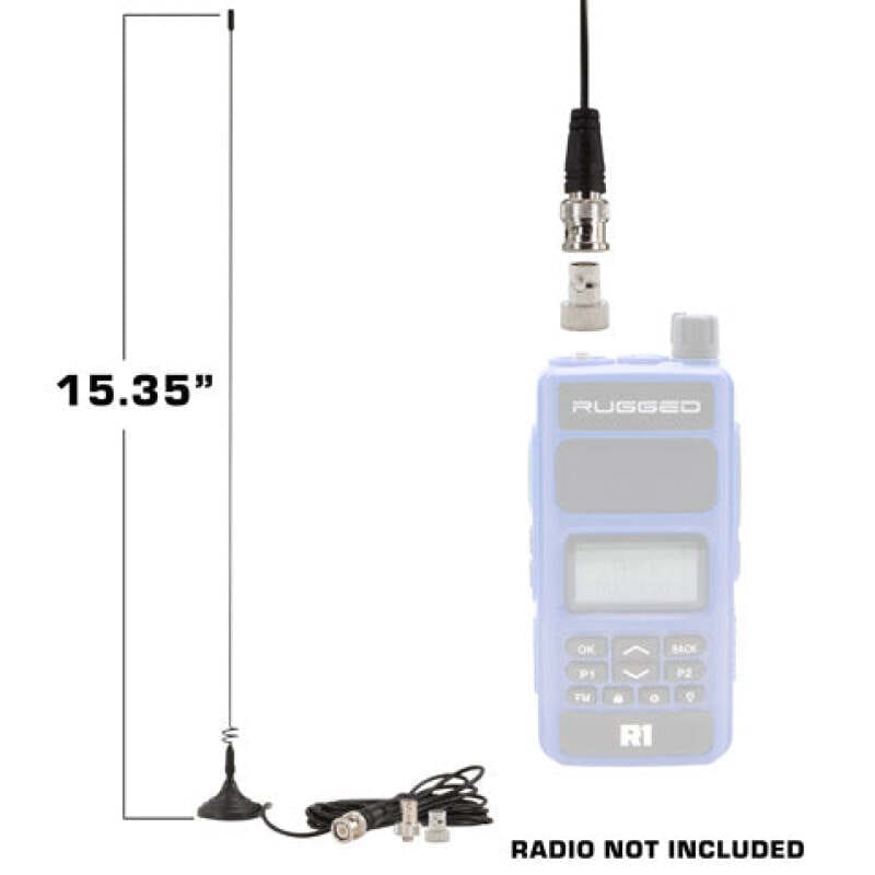 Rugged Radios — Rugged Radios Magnetic Mount Dual Band Antenna for Rugged Handheld Radios R1 RDH-X V3 RDH-16 RH-5R