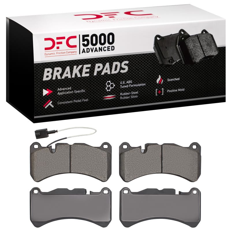 DFC — DFC 14-24 Maserati Ghibli Front 5000 Advanced Low Metallic Brake Pads
DFC Brake Pad Set