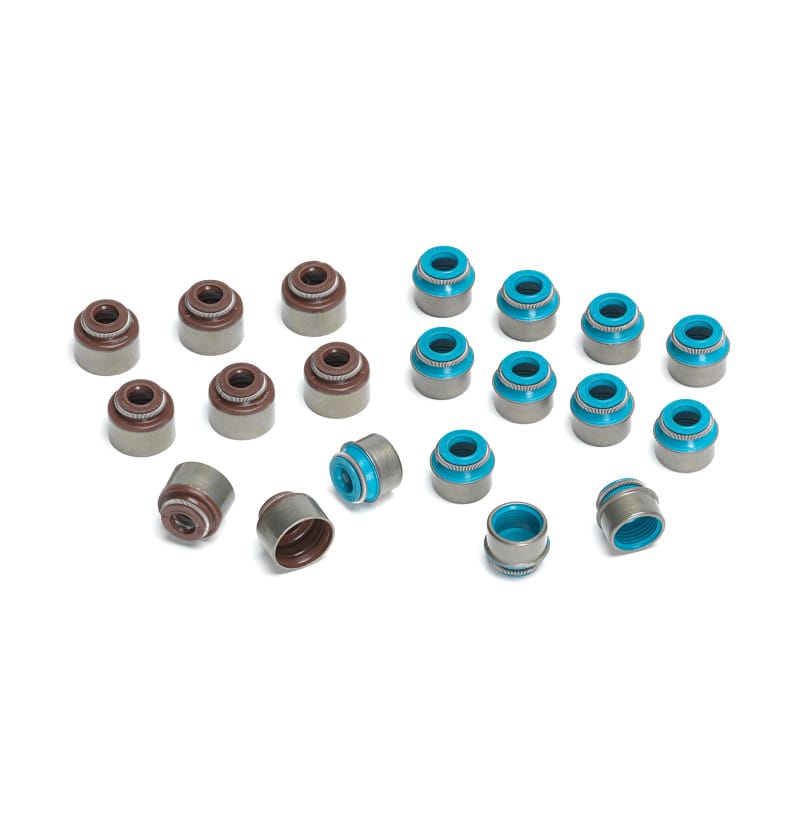 Supertech — Supertech Mitsubishi EVO X 4B11 Integral Valve Stem Seal - Set of 16