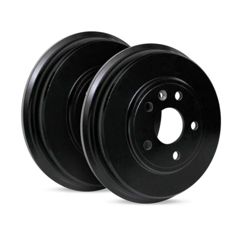 R1 Concepts — R1 24-25 Toyota Land Cruiser Prado (South America) Front Right Drill & Slot Black Brake Rotor