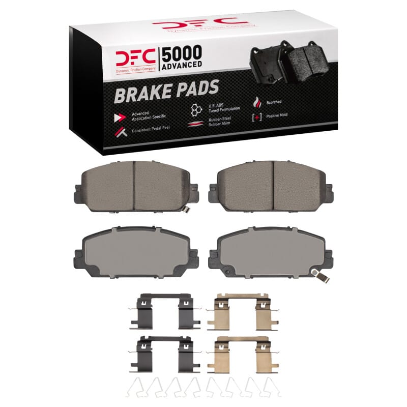 DFC — DFC 17-19 Honda CR-V Front 5000 Advanced Ceramic Brake Pads and Hardware Kit
DFC Brake Pad Set