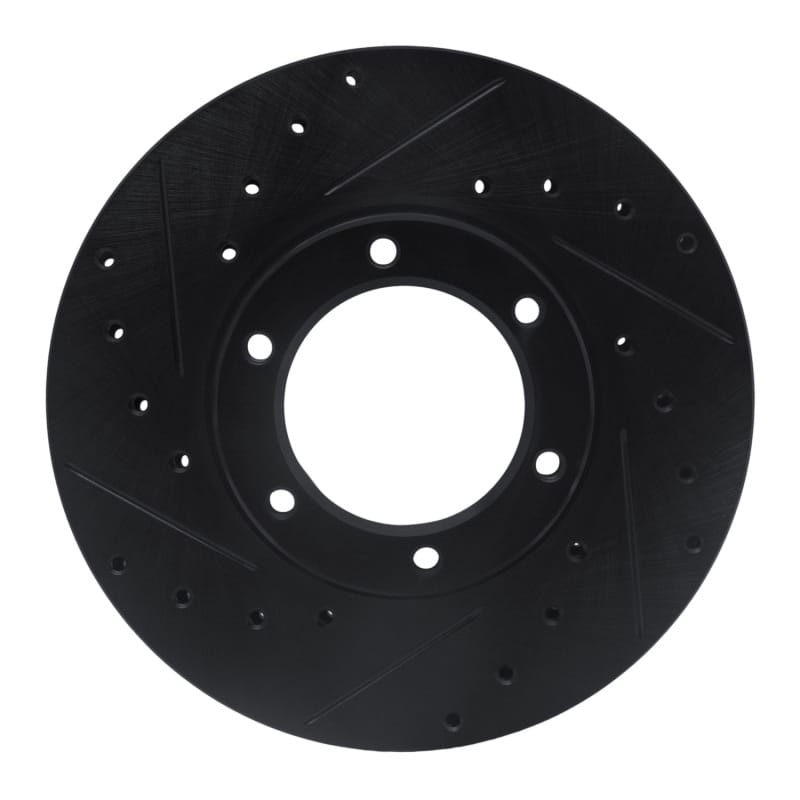 R1 Concepts — R1 87-88 Toyota Pickup Front Left Drilled & Slotted Black Brake Rotor
R1 Brake Rotor Drill