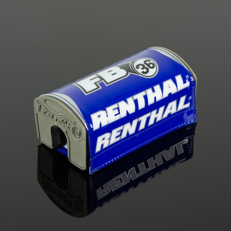 Renthal — Renthal Fatbar 36 Pad - Blue/ Silver/ White