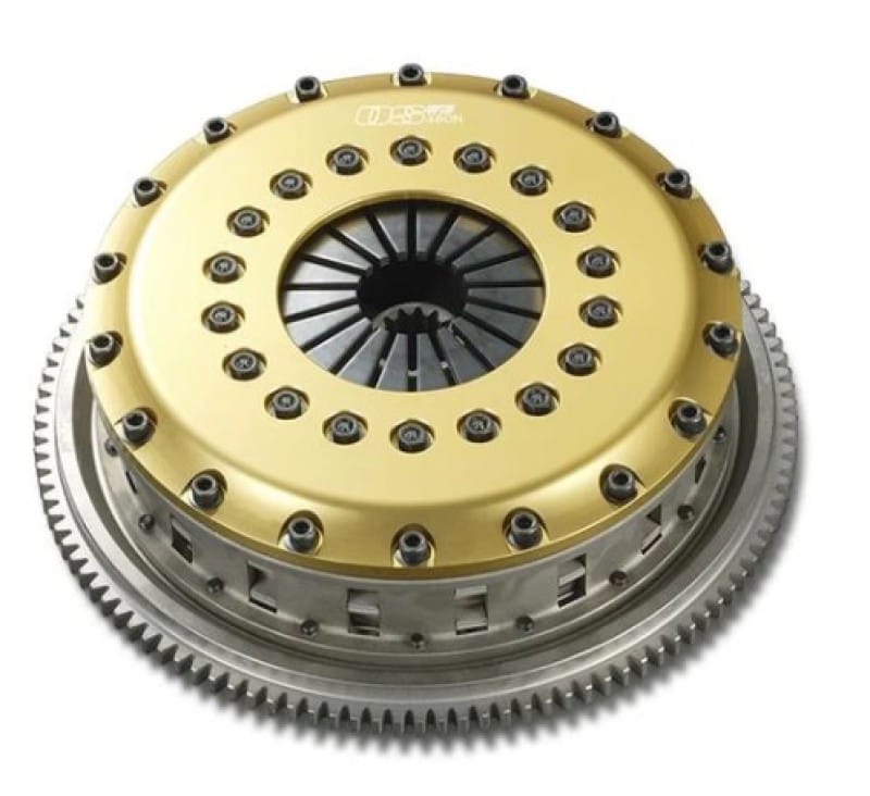 OS Giken — OS Giken Toyota Supra (2JZ-GTE) R3C Series Triple Plate w/ 26 spline Center Hub Clutch