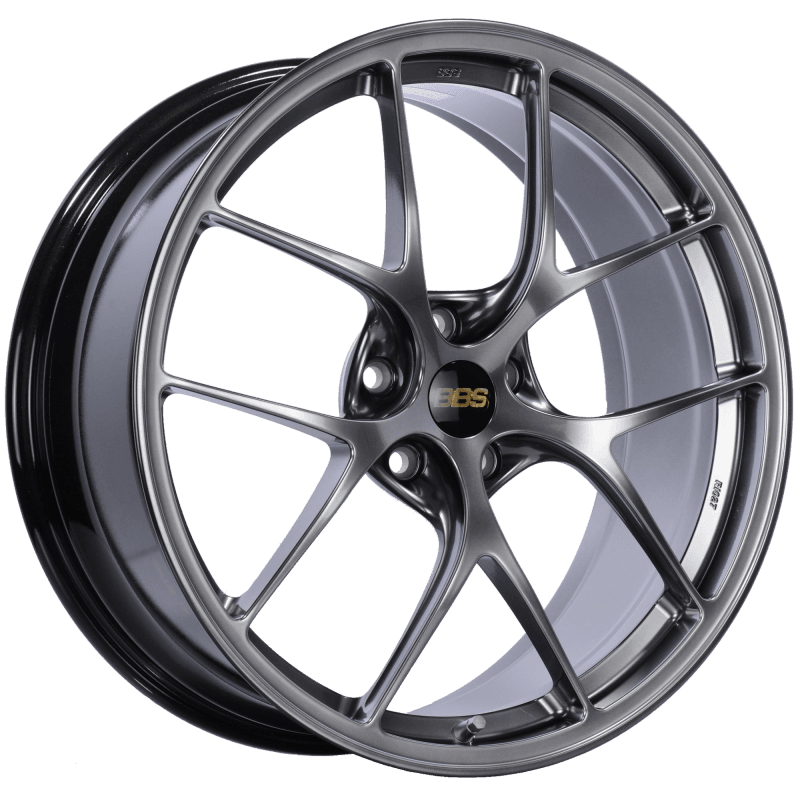 BBS — BBS RI-D 20x8.5 5x112 ET41 Diamond Black Wheel -82mm PFS/Clip Required