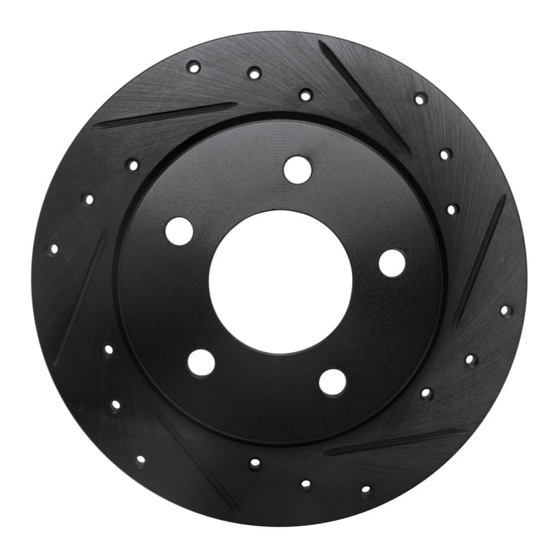 R1 Concepts — R1 04-13 Mazda 3 Rear Right Drilled & Slotted Black Brake Rotor
R1 Brake Rotor Drill