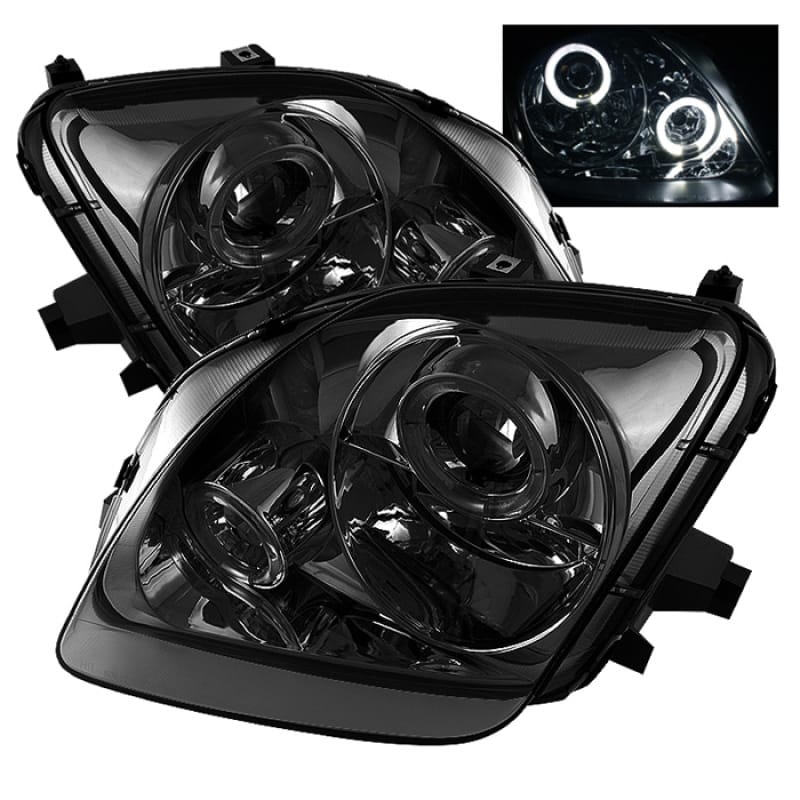 SPYDER — Spyder Honda Prelude 97-01 Projector Headlights LED Halo Smoke High H1 Low H1 PRO-YD-HP97-HL-SM
Projector Headlights
Head Light Set