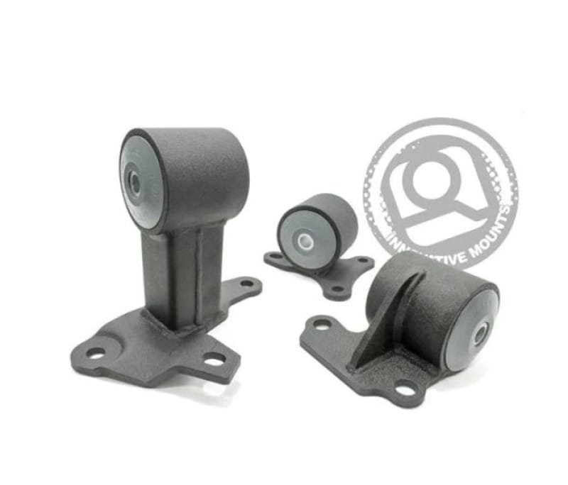 Innovative Mounts — Innovative 94-97 Accord H-Series Black Steel Mounts 95A Bushings