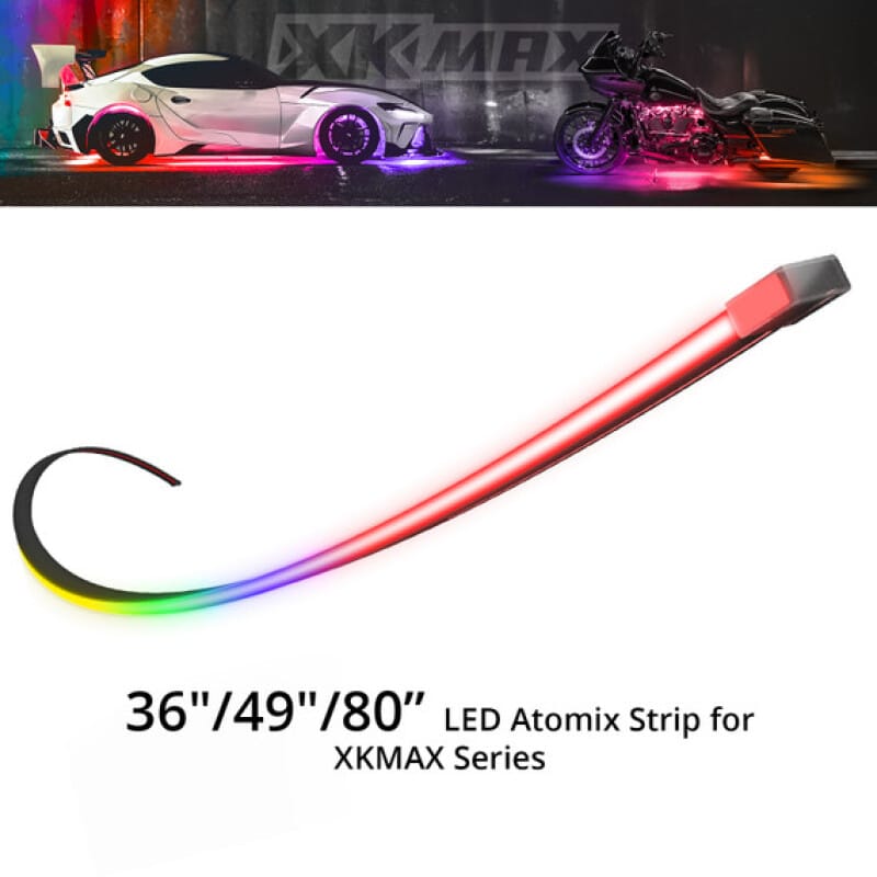 XKGLOW — XK Glow Body Gap Strip - 80in Right