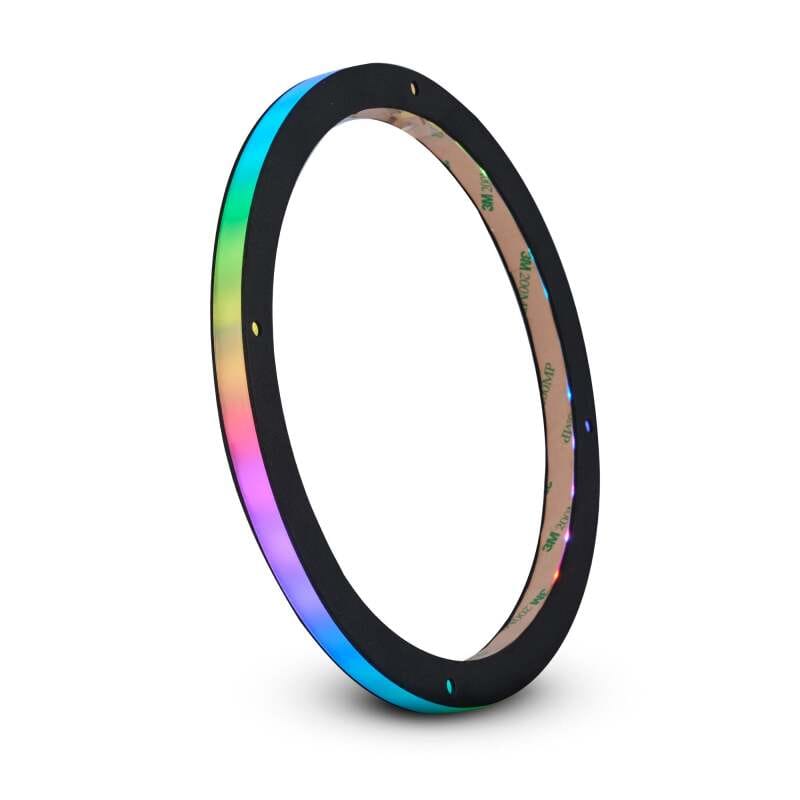 DS18 — DS18 8in Digital LED Speaker Ring w/ Digital LED lights 1/2in Spacer Depth