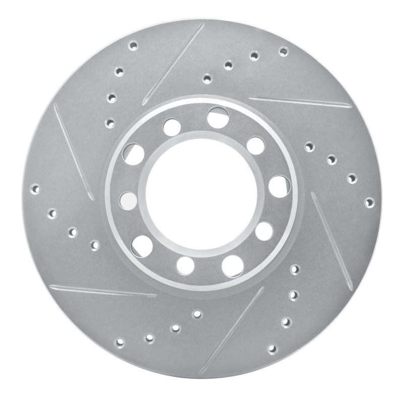 R1 Concepts — R1 72-74 Mercedes-Benz 350SL Front Left Drilled & Slotted Silver Brake Rotor
R1 Brake Rotor Drill