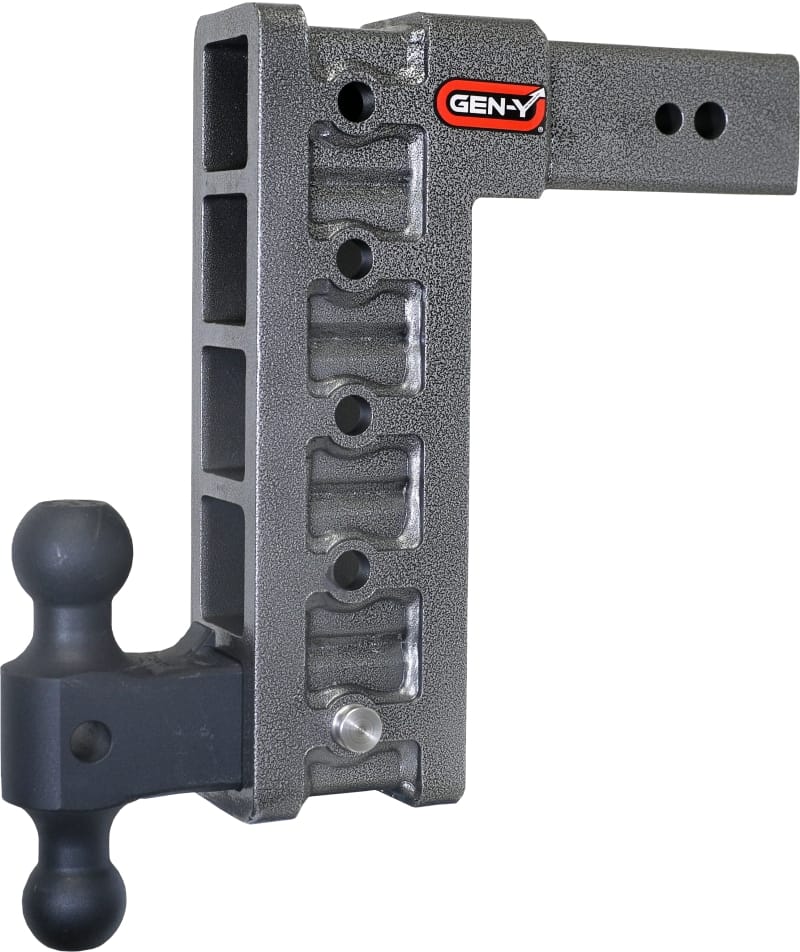 GEN-Y Hitch — Gen-Y Mega Duty 3in Shank 12in Drop 3.5K TW 32K Hitch w/GH-0161 Dual-Ball
Drop Hitch