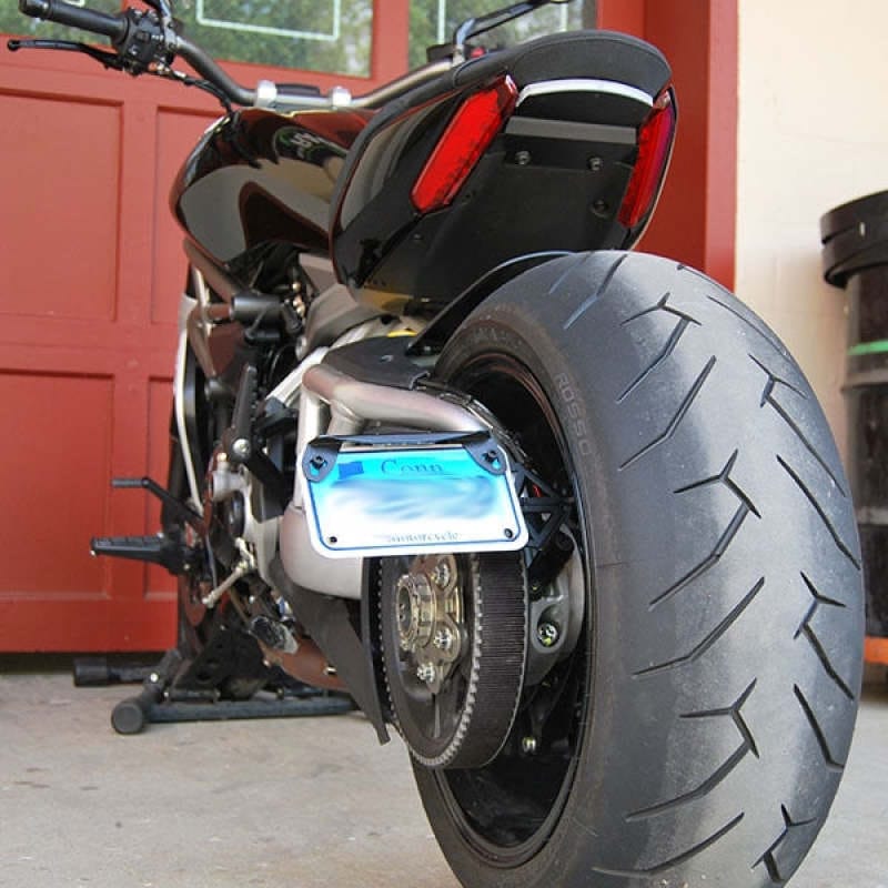 New Rage Cycles — New Rage Cycles 19+ Ducati Diavel 1260 Side Mount License Plate-2 Position