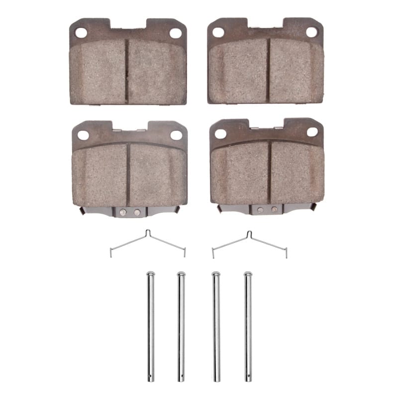 DFC — DFC 93-99 Dodge Stealth Rear 5000 Advanced Semi Metallic Brake Pads and Hardware Kit
DFC Brake Pad Set