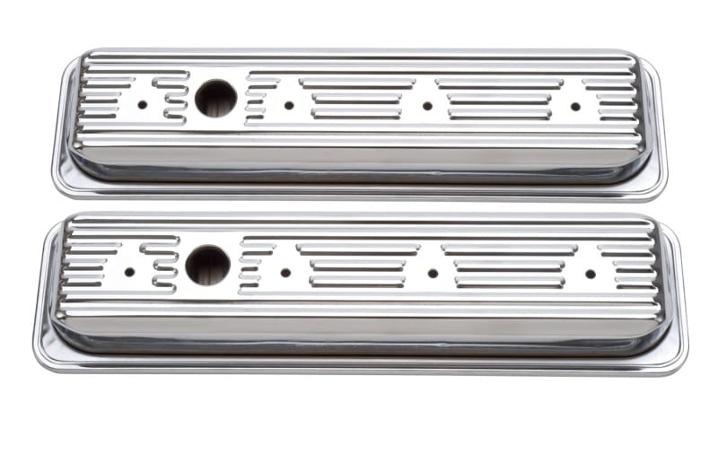 Edelbrock — Edelbrock Valve Cover Signature Series Chevrolet 1987-1995 262-400 CI V8 Low Chrome
CHROME/PRO-FLO