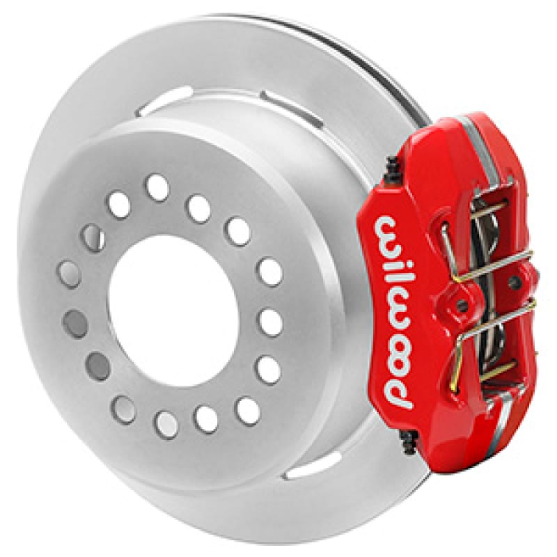 Wilwood — Wilwood Chevrolet 7-5/8in Rear Axle Dynapro Disc Brake Kit 11in Rotor -Red Caliper