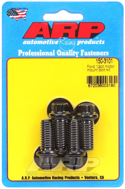 ARP — ARP Ford 12pt Motor Mount Bolt Kit