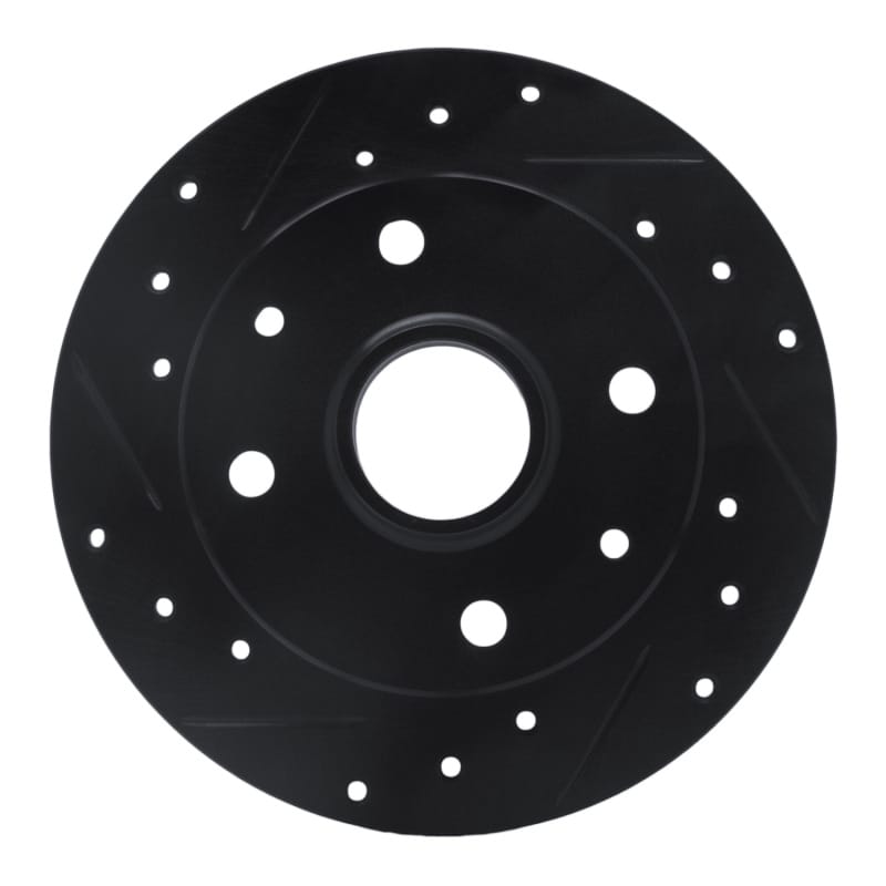 R1 Concepts — R1 81-85 Mazda RX-7 Rear Left Drilled & Slotted Black Brake Rotor
R1 Brake Rotor Drill