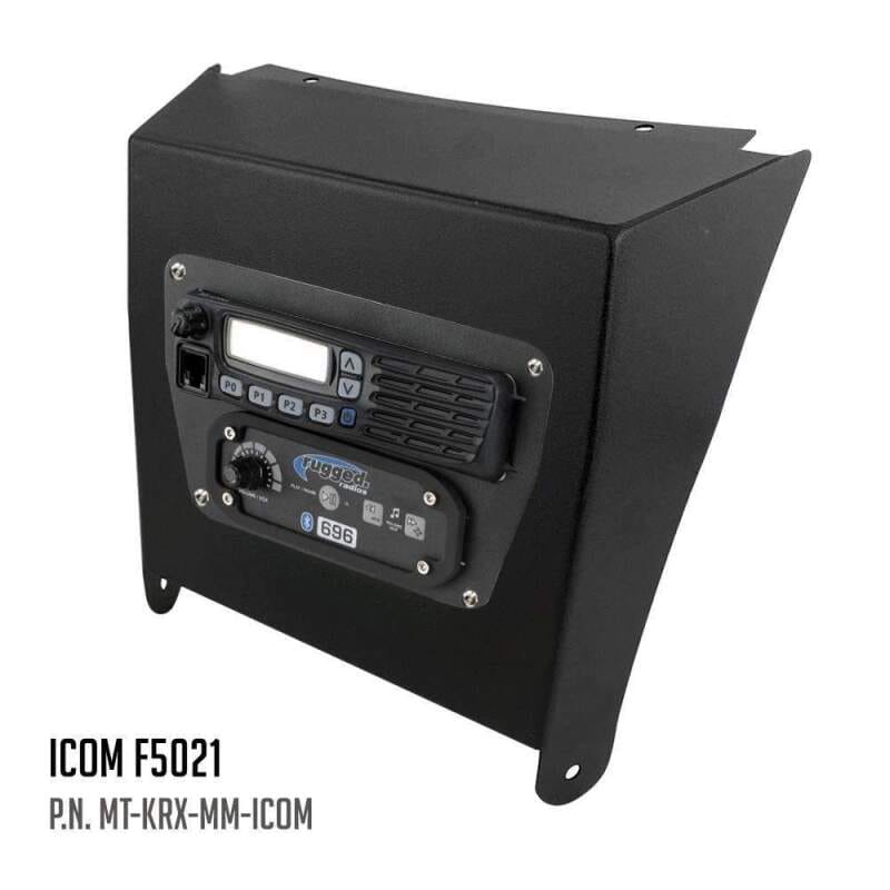 Rugged Radios — Rugged Radios Kawasaki KRX Multi-Mount Kit - Motorola CM300D / Vertex VX2200